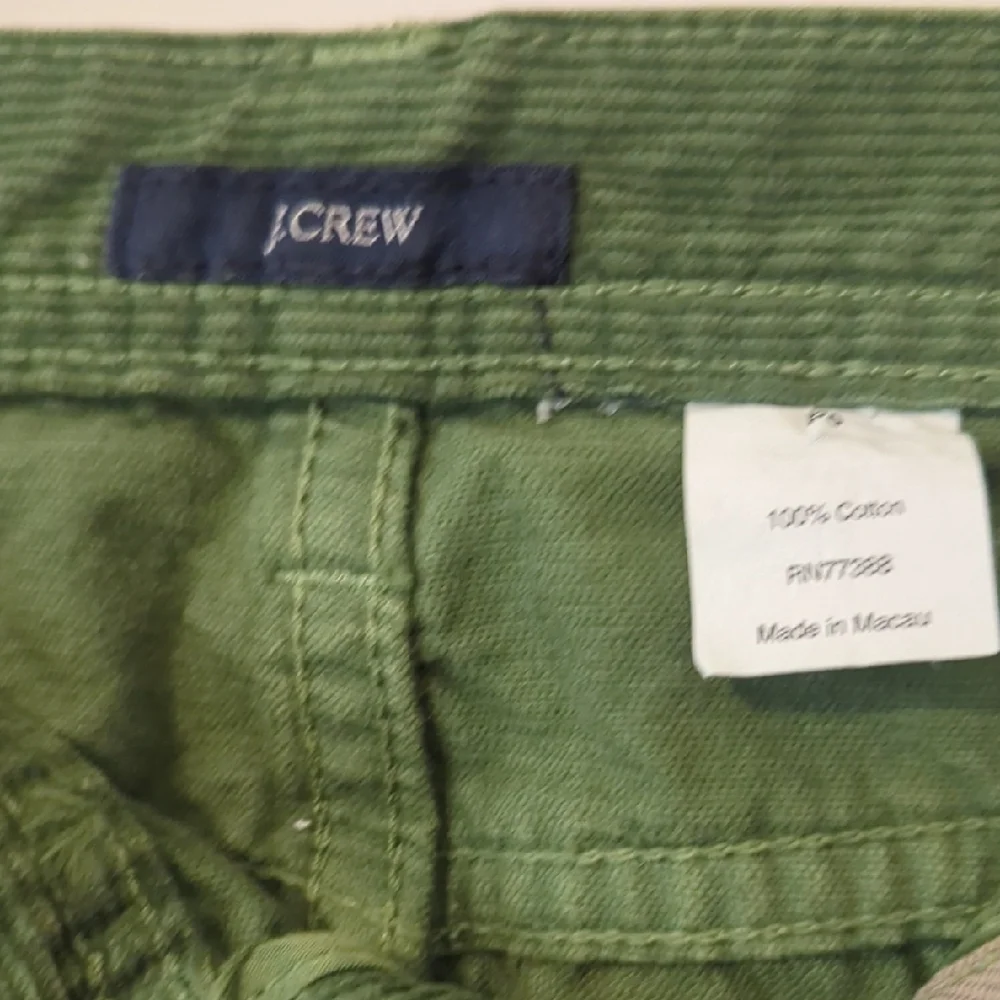 J. Crew Forest Green Corduroy Pants